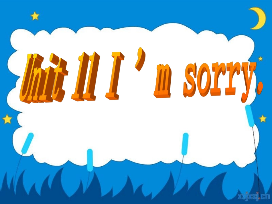 湘少版五年级上册unit_11_I_'m__sorry!+(2)_第1页