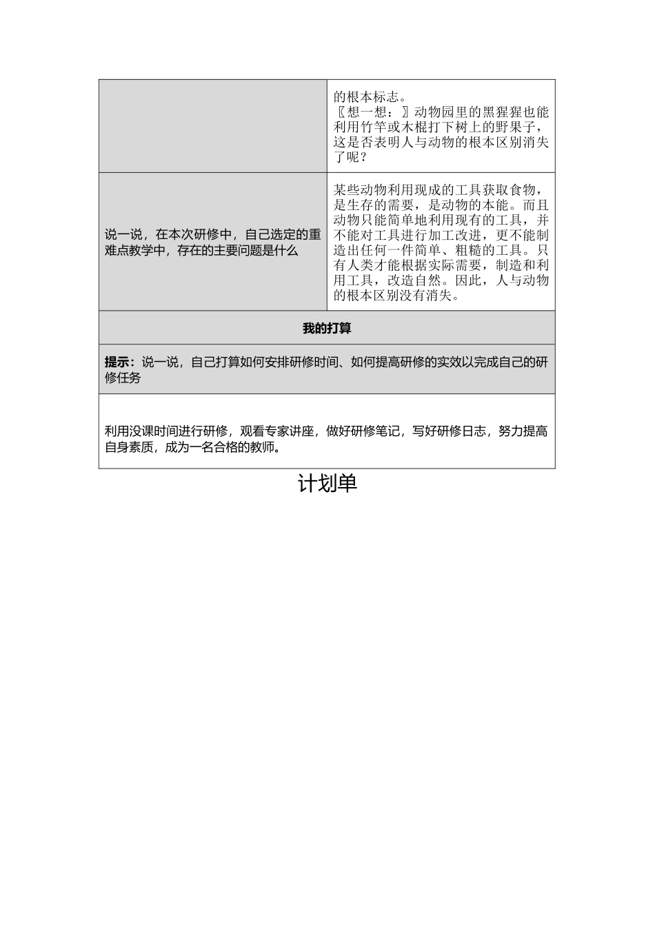 初中历史计划单模板_第3页