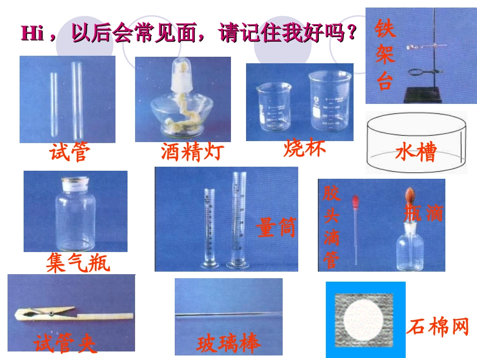 课题三《走进化学实验室》整理课件课件_第3页