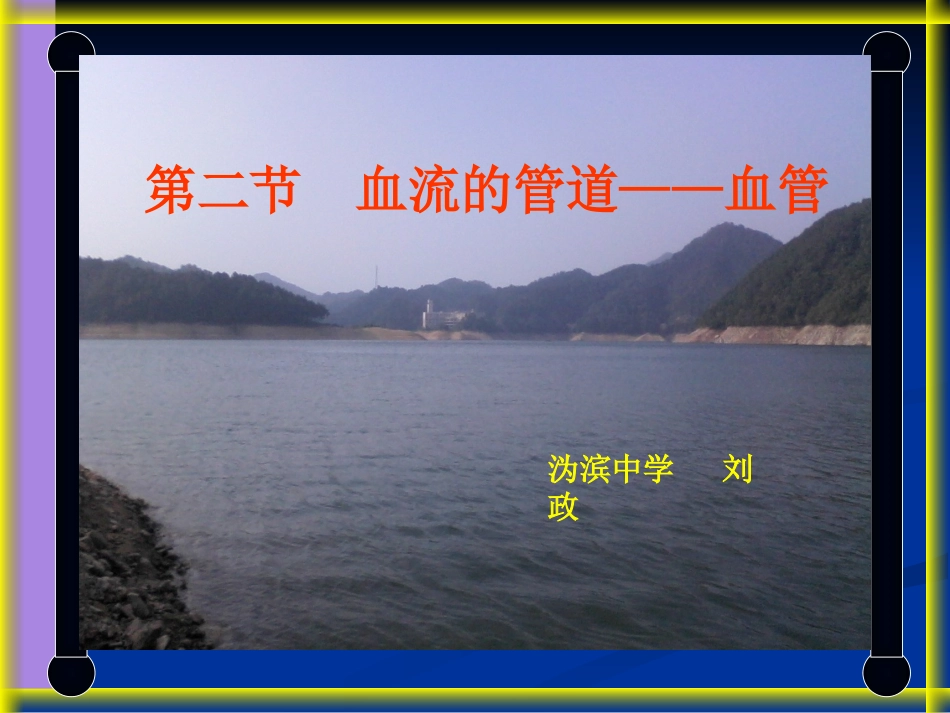 七年级生物血管_第1页