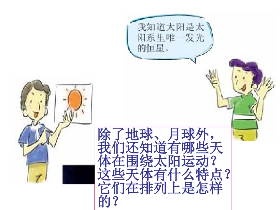 教科版科学六年级下册《太阳系》_第2页