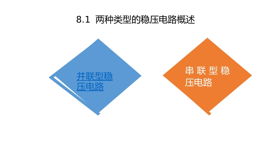 两种类型的稳压电路概述_第1页