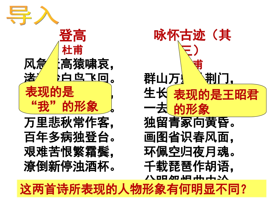 诗歌鉴赏人物形象_第2页