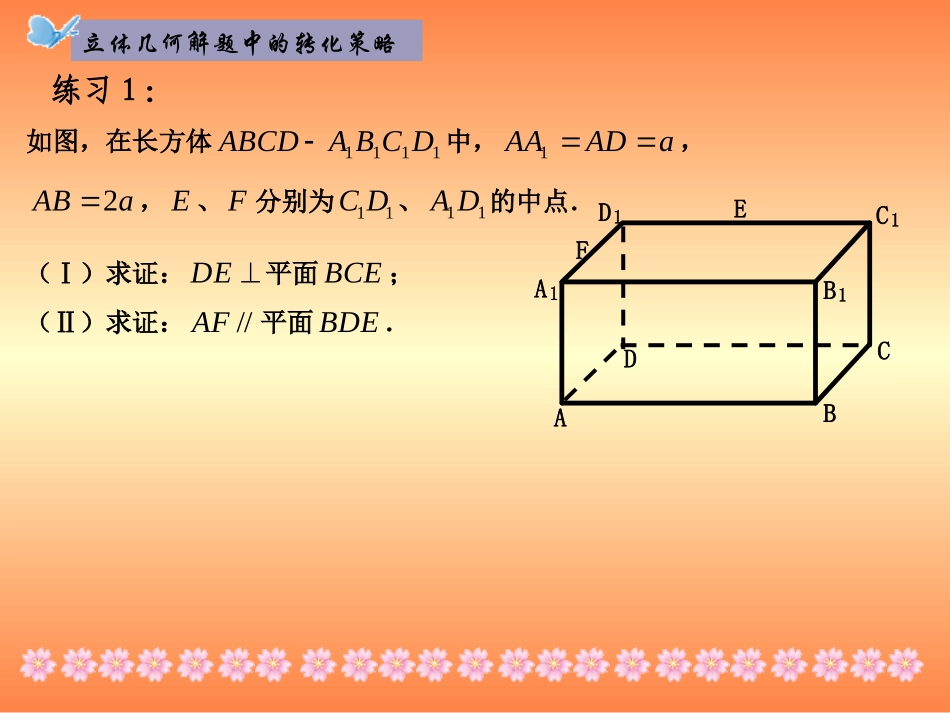 必修二立体几何复习课件_第2页