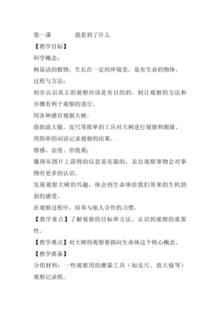 第一课    我看到了什么
