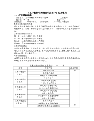 物理学家简介