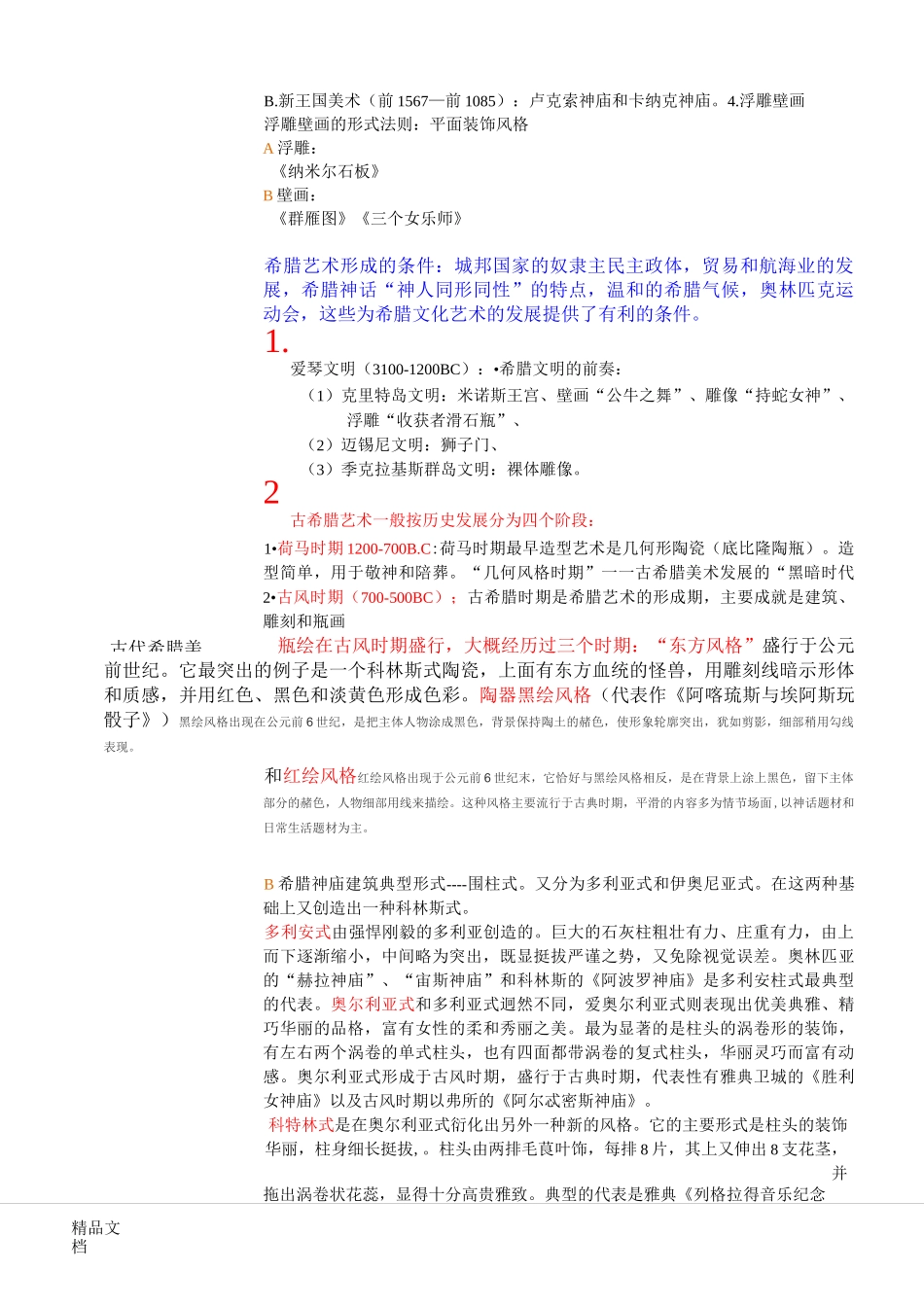 外国美术史编年表(汇编)_第3页