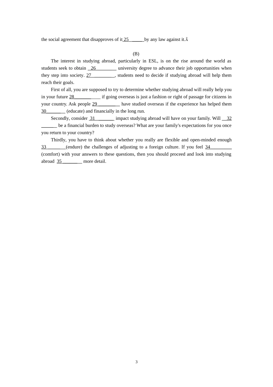 英语辅导练习11（学生）_第3页