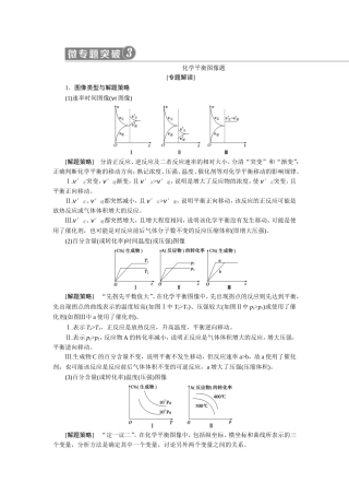 化学平衡图像专题