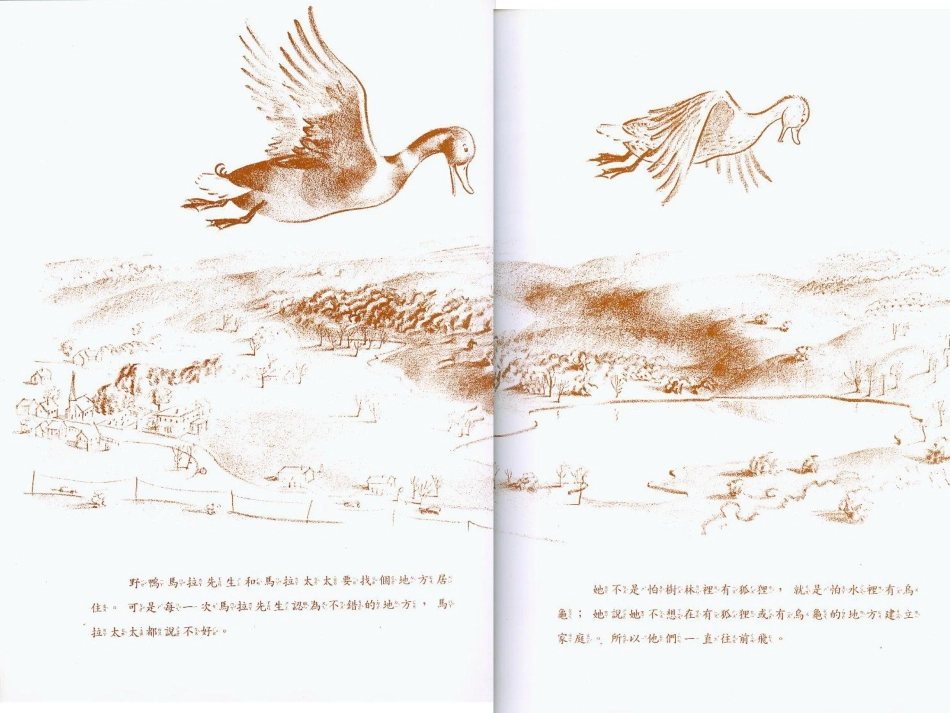 绘本《给小鸭子让路》_第2页
