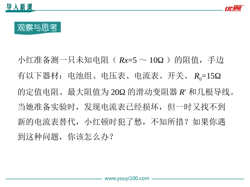 第2课时特殊方法测电阻 (2)_第2页