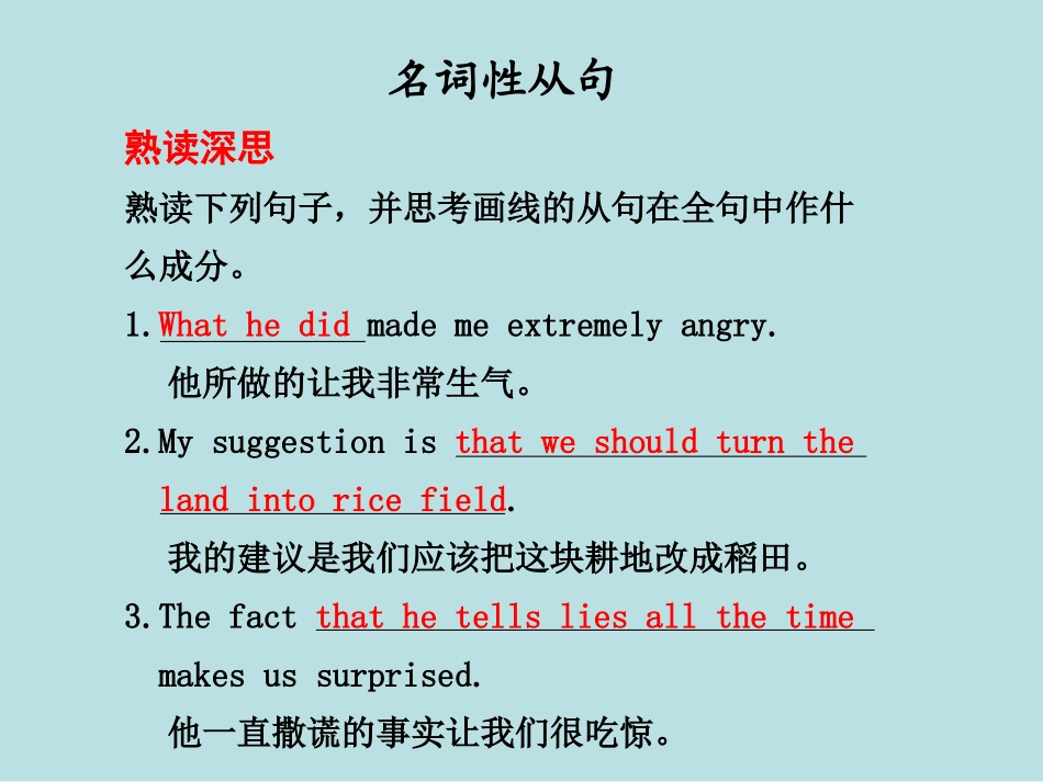 高考英语语法复习-名词性从句课件_第1页