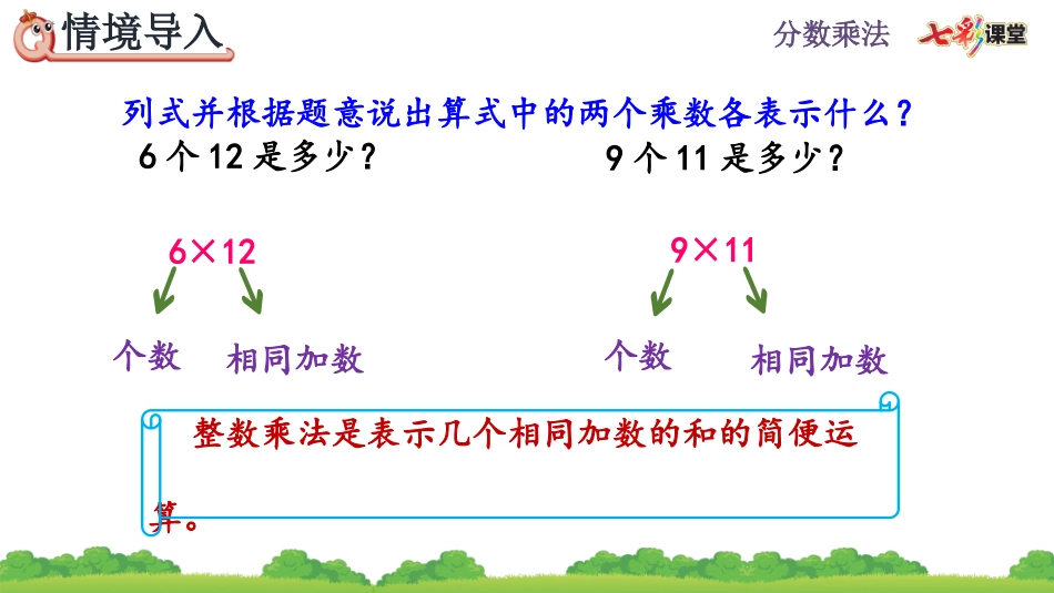 分数乘整数的意义及计算方法__第2页