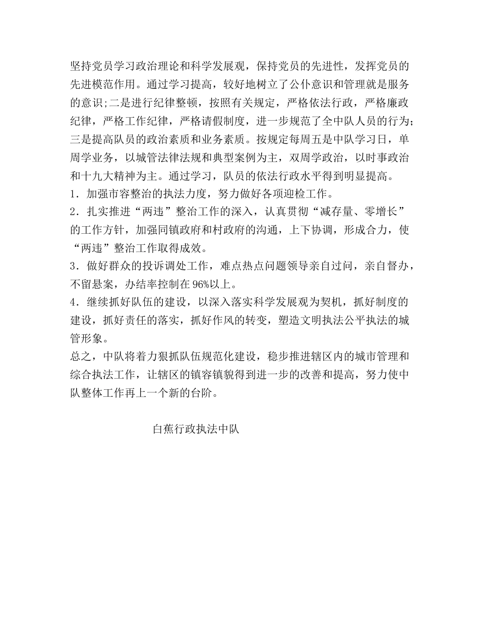 城管中队2020年上半年工作总结 _第3页