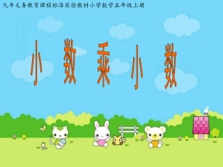小数乘小数111