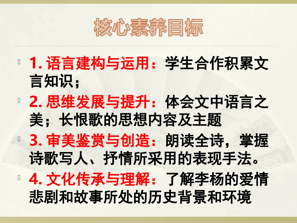 人教版选修《古代诗歌散文鉴赏》第一单元第1课《长恨歌》课件(58张PPT)_第3页