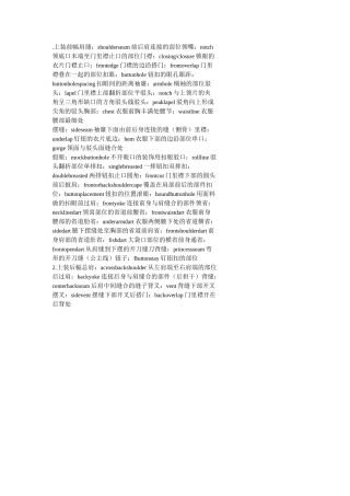 服装部位-服装跟单英语 (1)