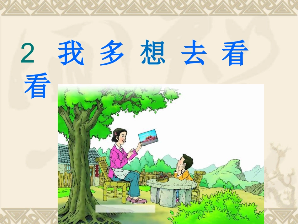 《我多想去看看》课文课件_第2页