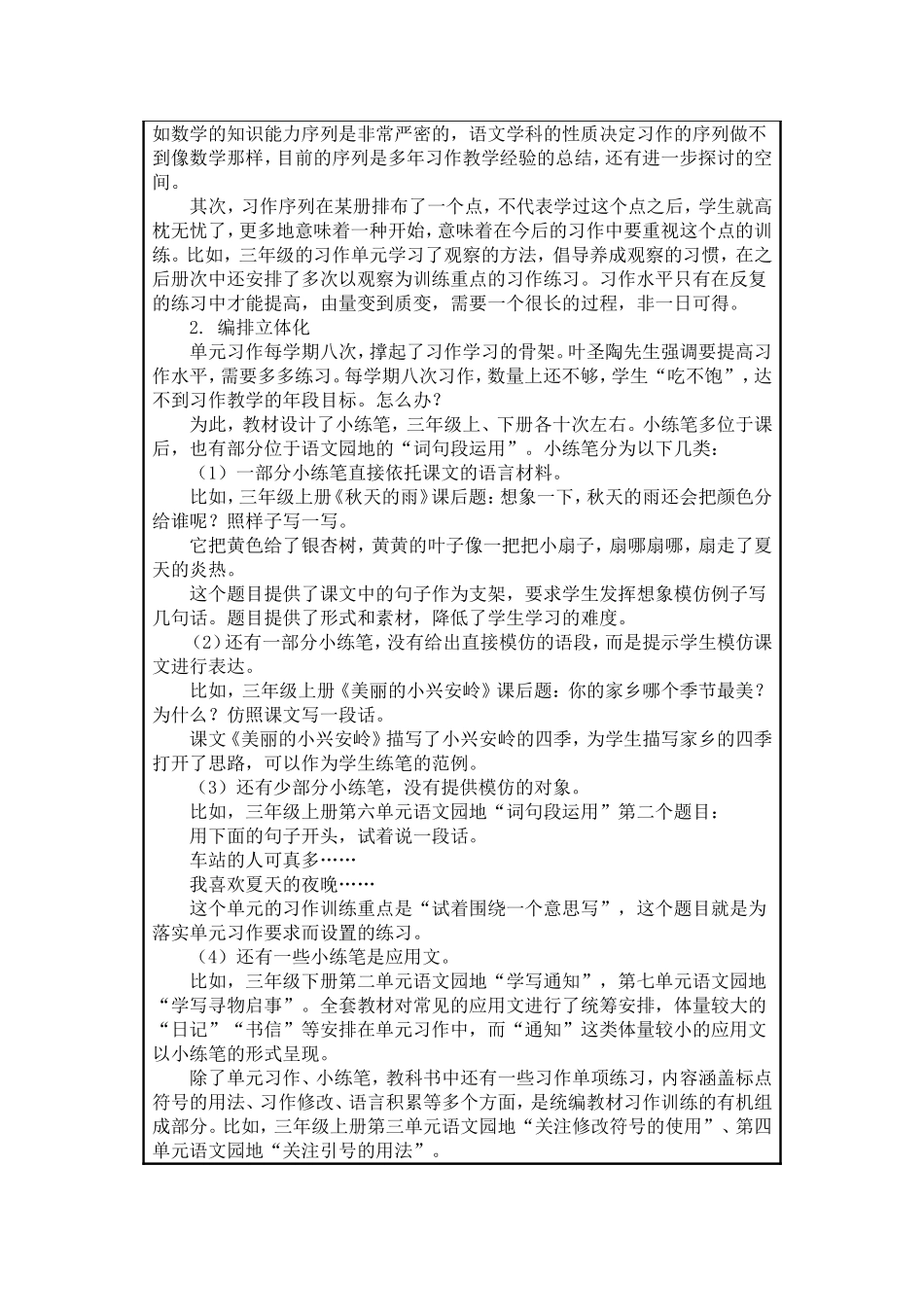 课题材料之二教学案例与读书心得_第2页