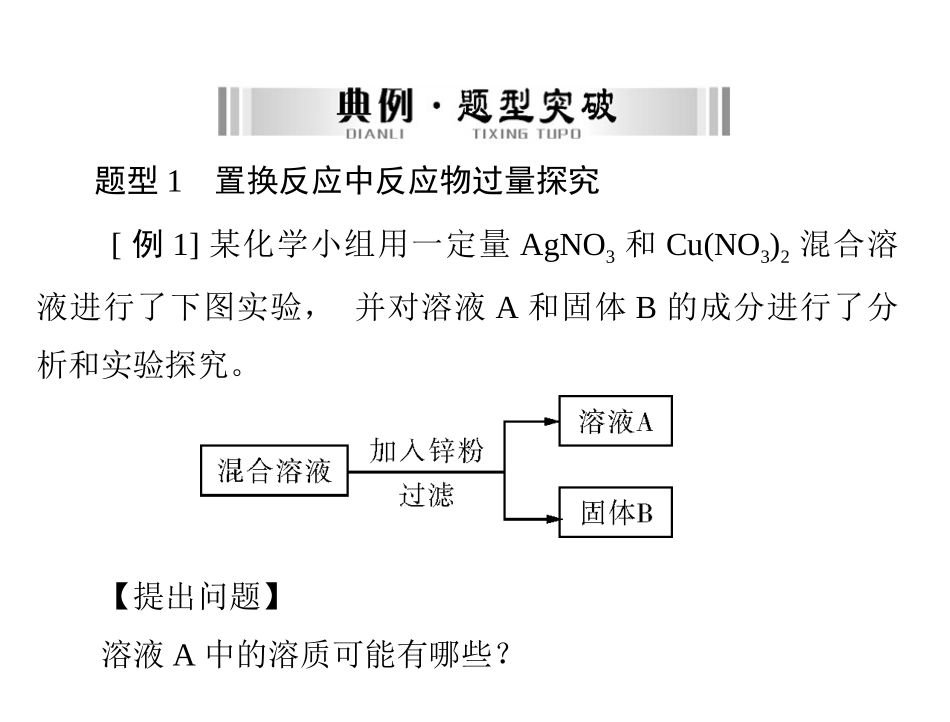 第二部分专题五实验探究三有关反应物过量导致物质组成改变的探究_第2页