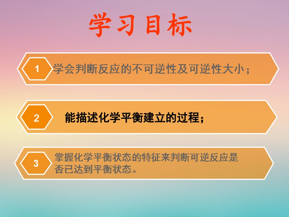 第三节化学平衡上课 (2)_第2页