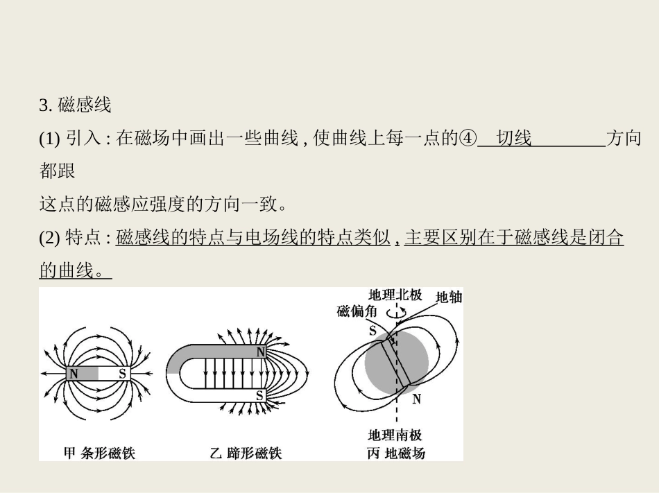 2021高考物理（江苏专用）一轮课件：专题九磁场【KS5U高考】_第3页