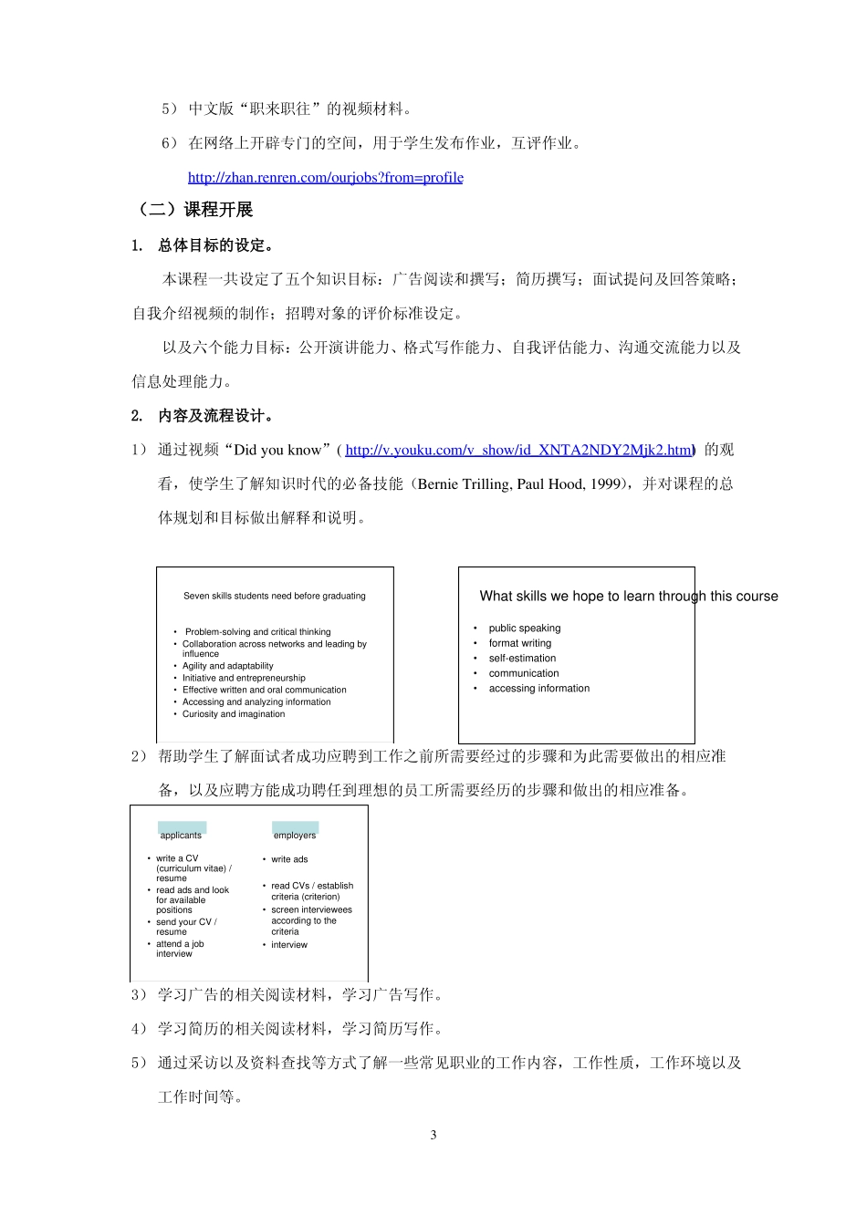 项目化英语学习在高中英语类选修课中的尝试-终_第3页