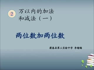 两位数加两位数 (3)