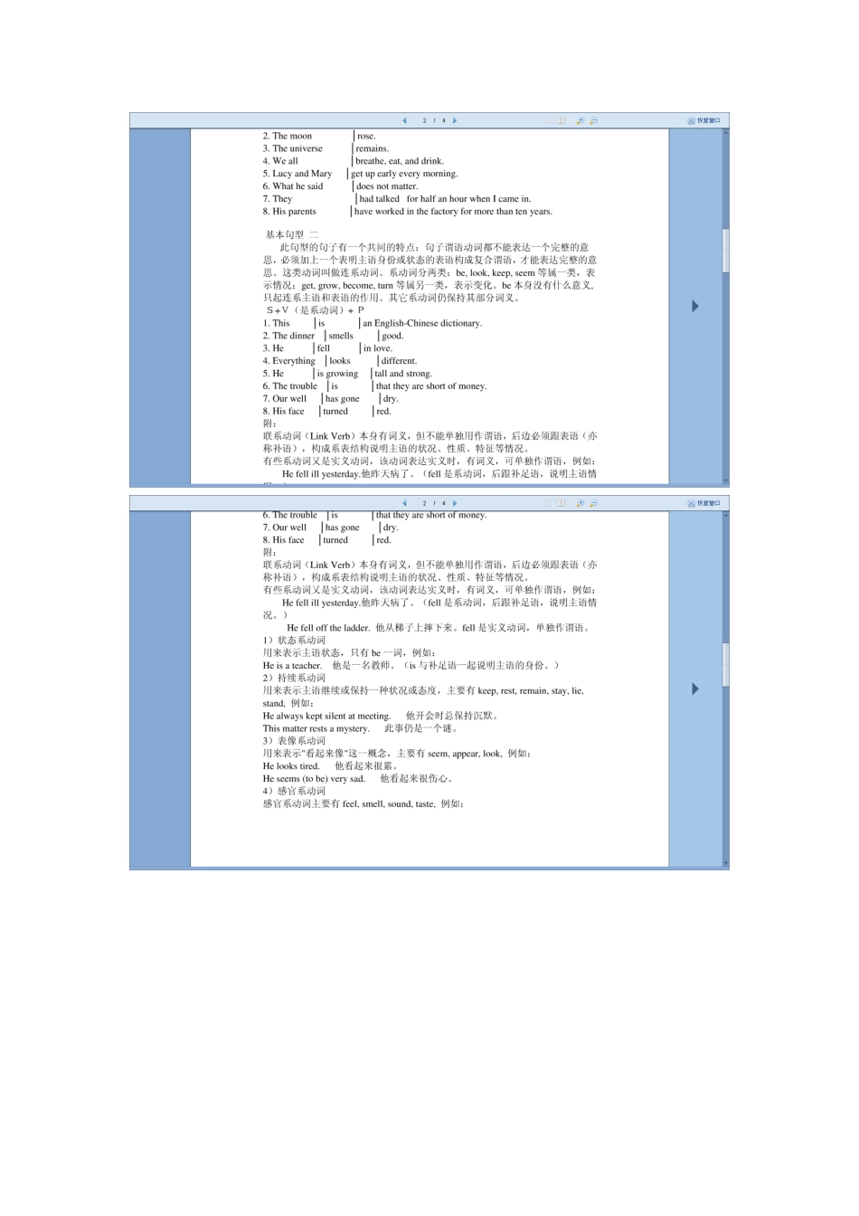 英语基本句型_第2页