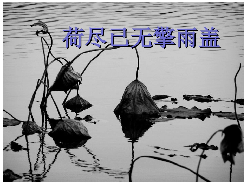 、古诗赠刘景文_第2页