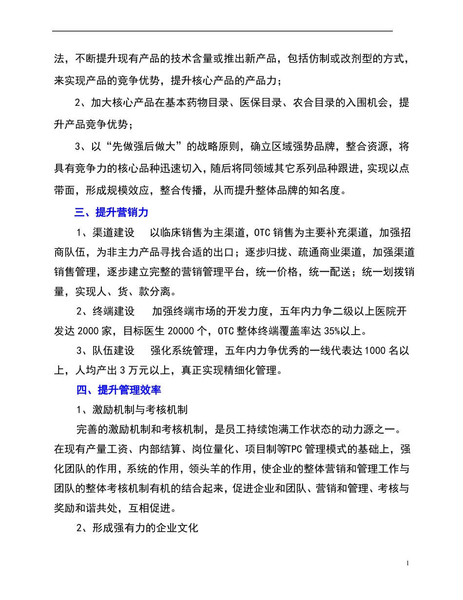 五年战略规划模板_第2页