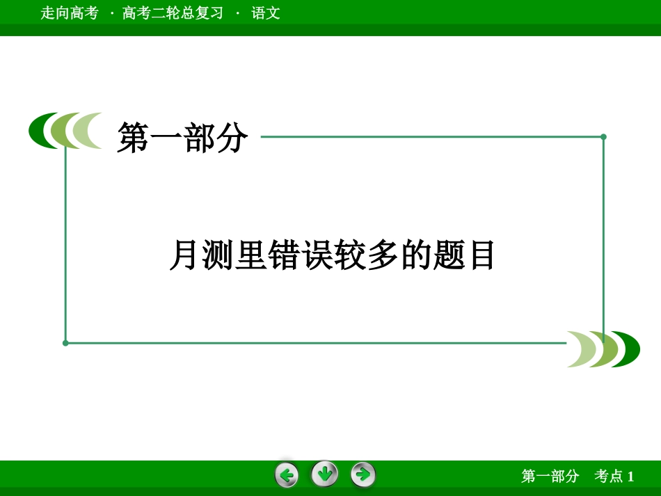 月测错误较多的题目分析_第1页