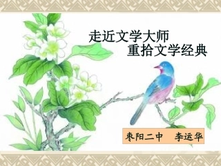 阅读的呼唤复赛