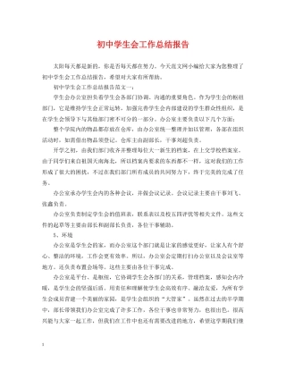 初生会工作总结报告 