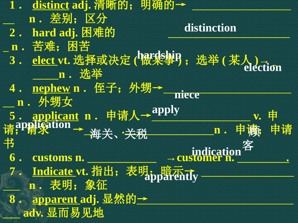 选修-8-unit-1-a-land-of-diversity-单词识记课件_第2页