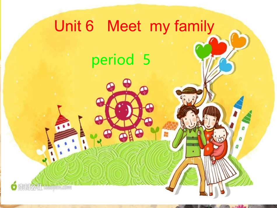 四年级上册unit6period5_第1页
