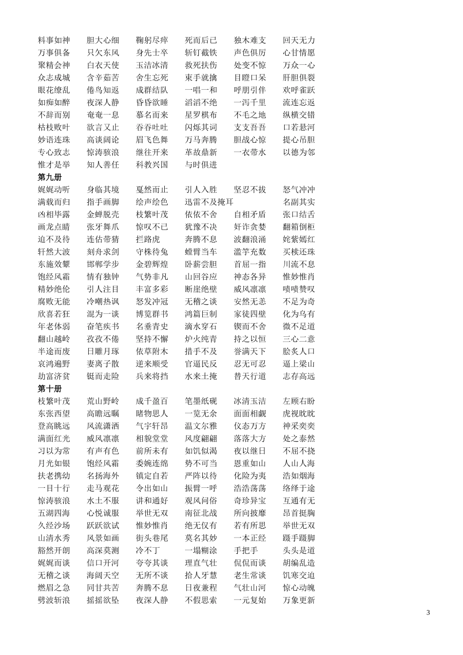 课内外知识积累_第3页