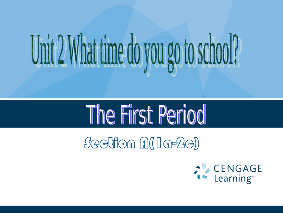 七年级英语下册unit2_What_time_do_you_go_to_school课件_第1页