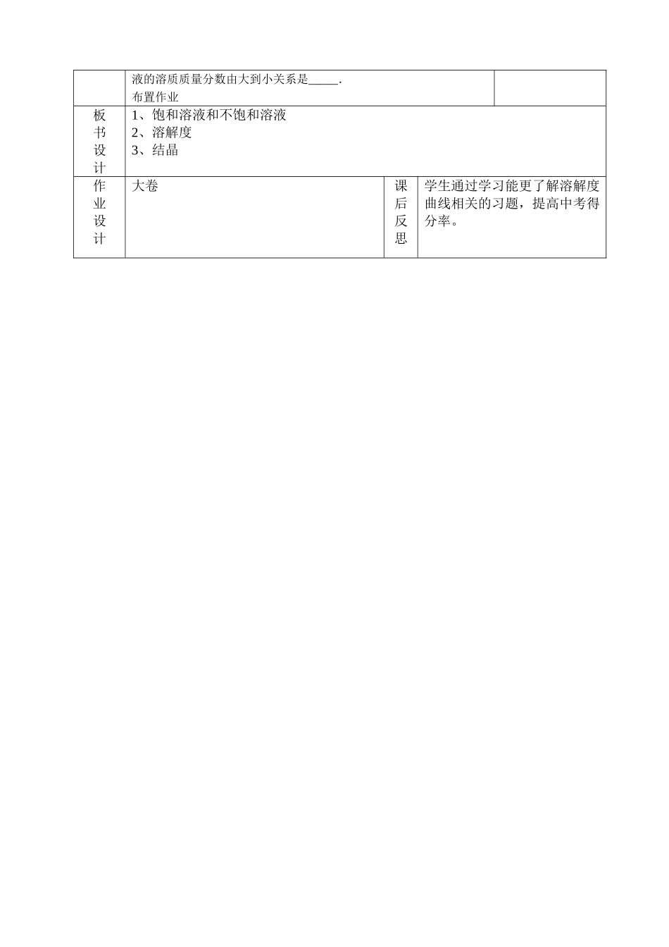 溶解度专项教案杨晶_第3页