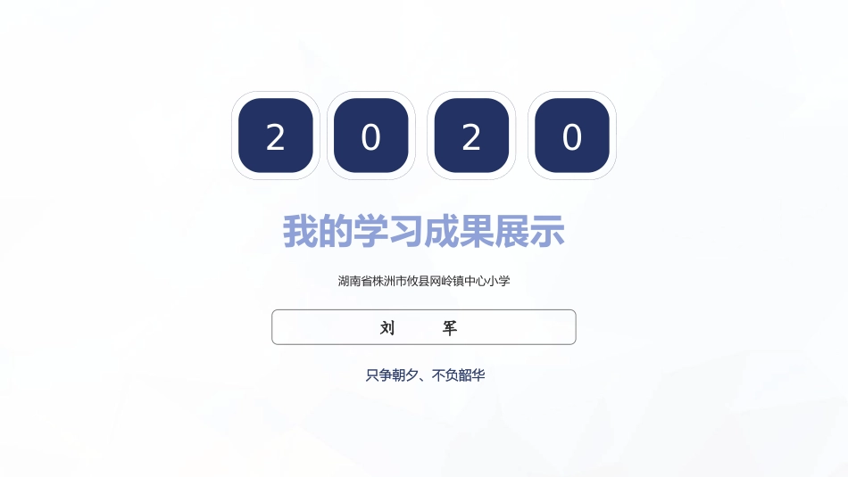 我的学习成果展示 (3)_第1页