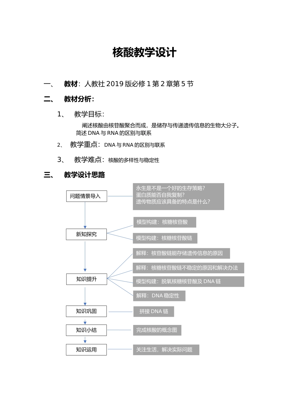 核酸教学设计_第1页