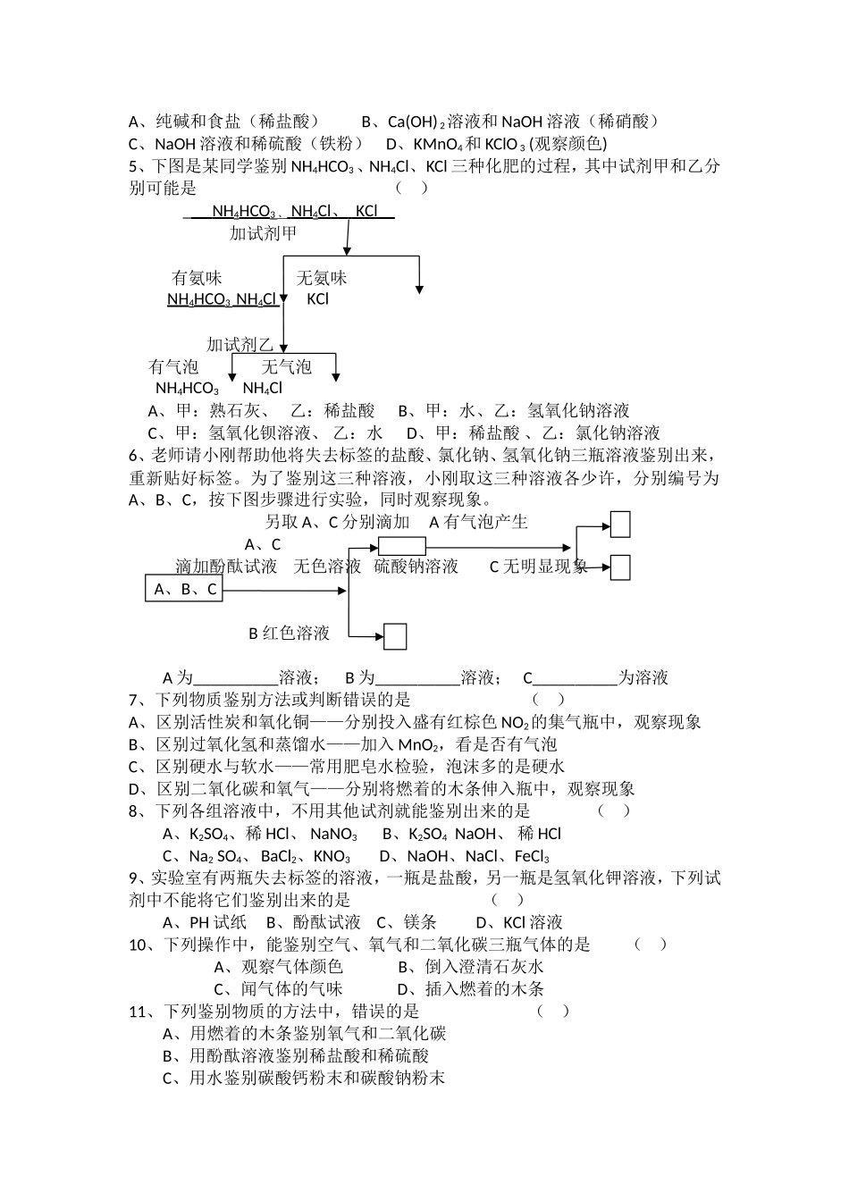 综合复习鉴别题的分析解答_第2页