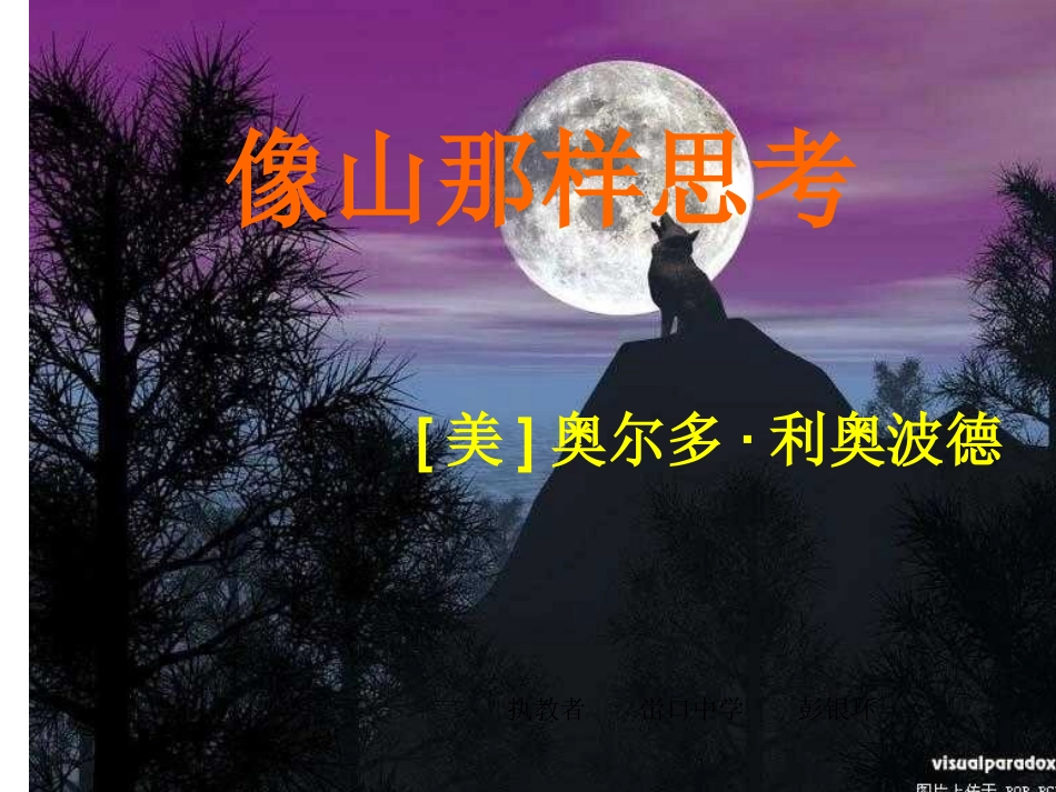 《像山那样思考》_第1页