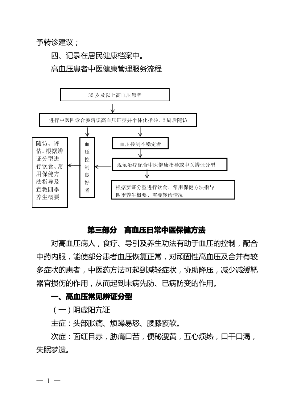 高血压中医健康管理技术规范_第2页