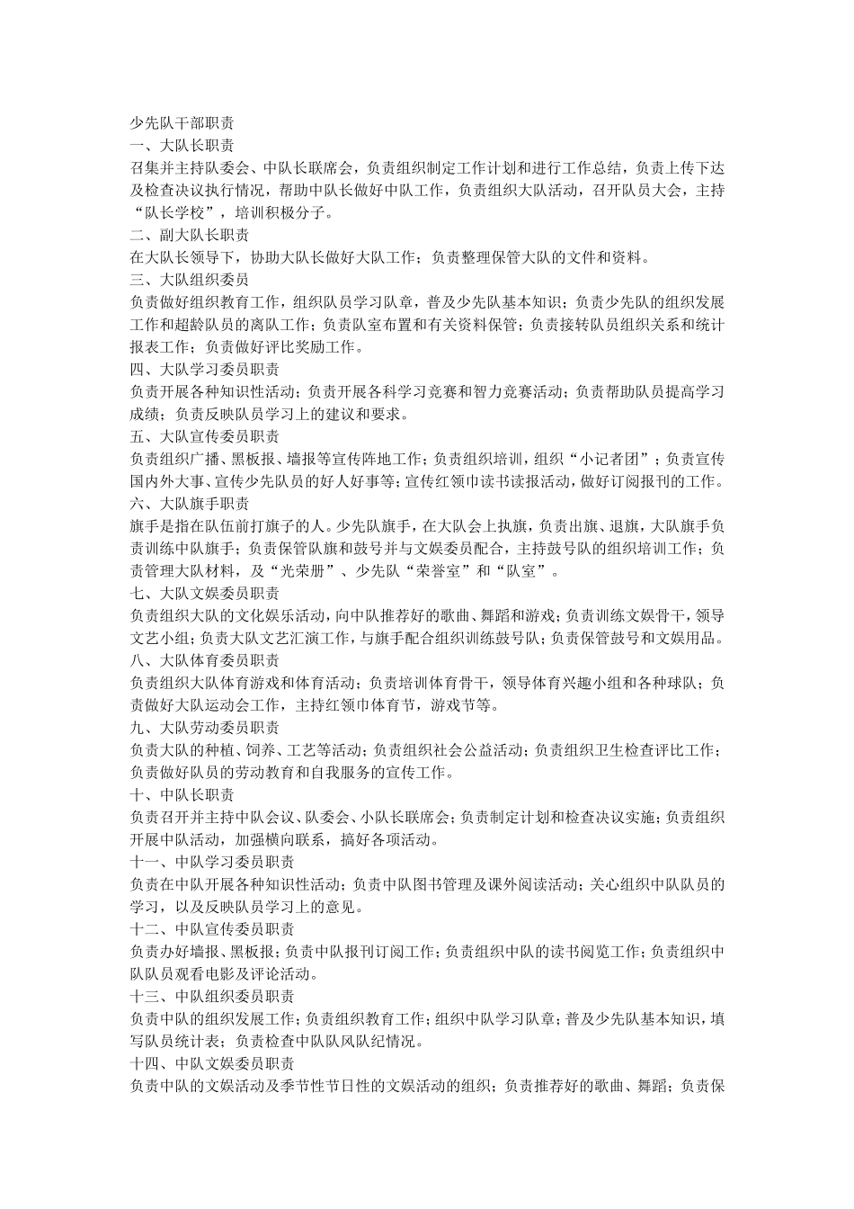 少先队干部职责_第1页