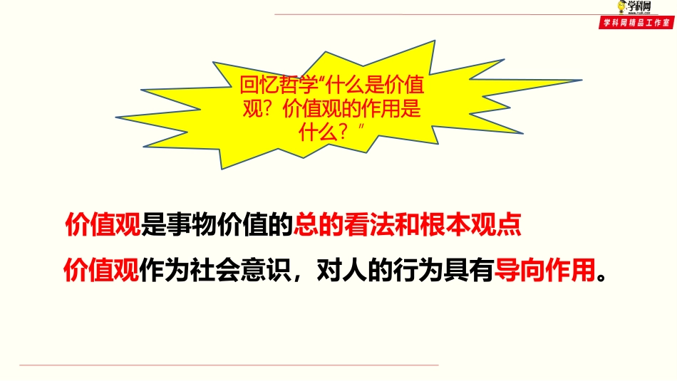 培育和践行社会主义核心价值观（优质课件）-优质备课丨-学年高二政治同步教学（人教必修）(共张PPT)_第3页