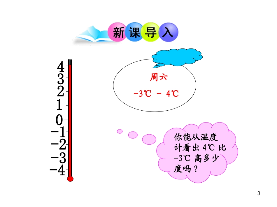 初中数学教学课件：132有理数的减法第1课时（人教版七年级上）_第3页