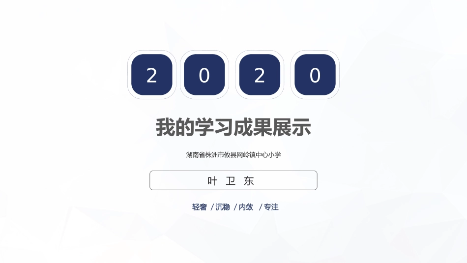 技术支持的学习成果展示_第1页