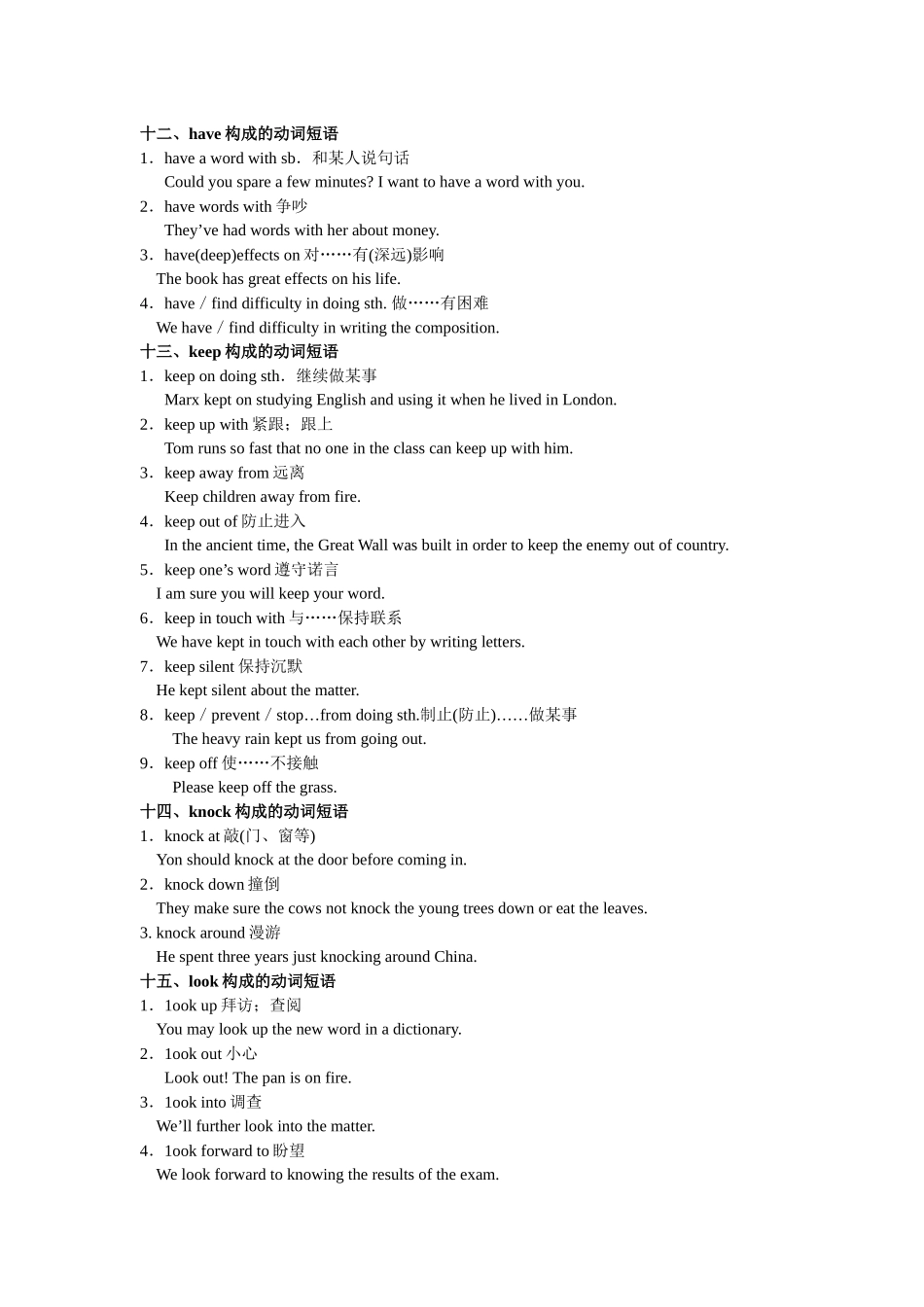 高考常用的动词短语搭配（Ⅱ）_第2页