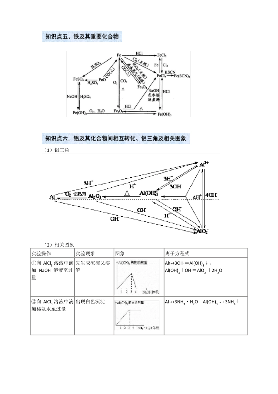 高考总复习金属的性质高考总复习_第2页